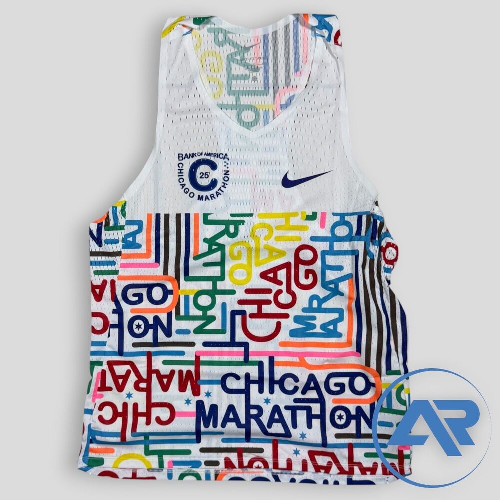 Nike AeroSwift Chicago Marathon 2025 Men's Size M Running Singlet HQ4277-100